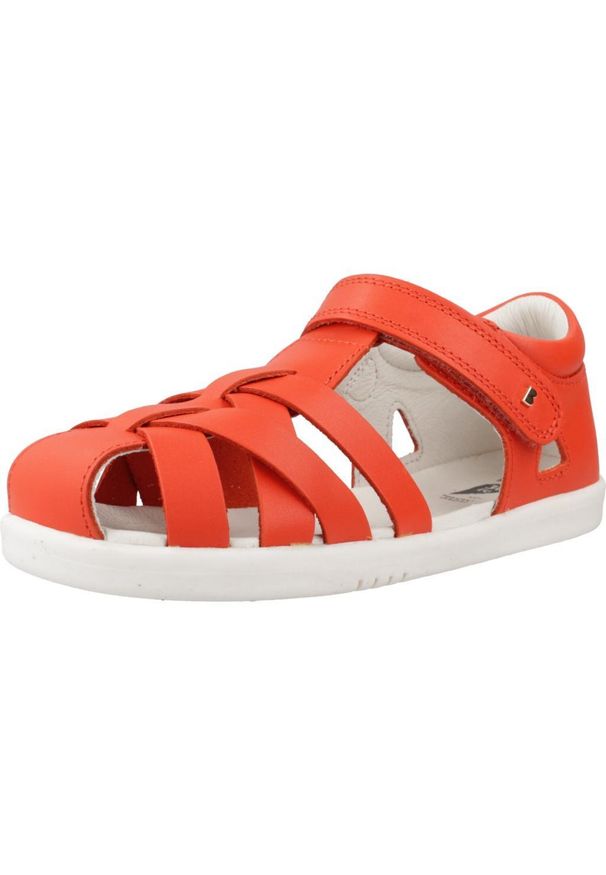 Sandały BOBUX TROPICANA II Pomarańczowy. Kolor: pomarańczowy. Materiał: skóra