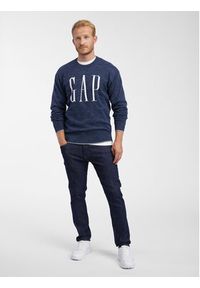 GAP - Gap Sweter 724378-00 Granatowy Regular Fit. Kolor: niebieski. Materiał: bawełna