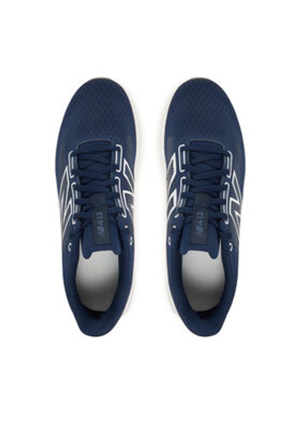 New Balance Buty do biegania 413 M413NV3 Granatowy. Kolor: niebieski. Materiał: materiał