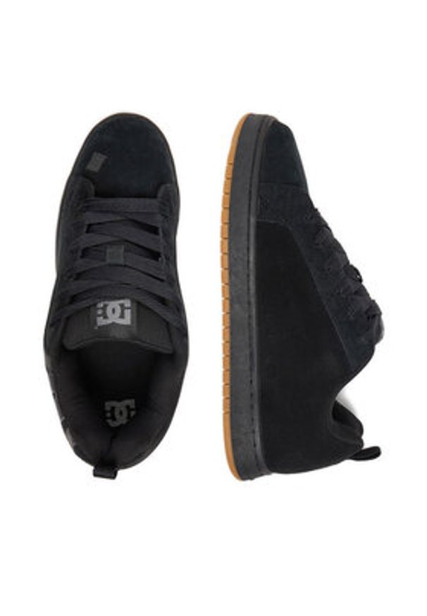 DC Sneakersy CEO-V5-10116 Czarny. Kolor: czarny. Materiał: zamsz, skóra