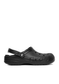 Crocs Klapki C-BAYA LINED CLOG 205969-060 Czarny. Kolor: czarny. Materiał: syntetyk, materiał