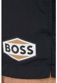 BOSS szorty kąpielowe kolor czarny. Kolor: czarny #2