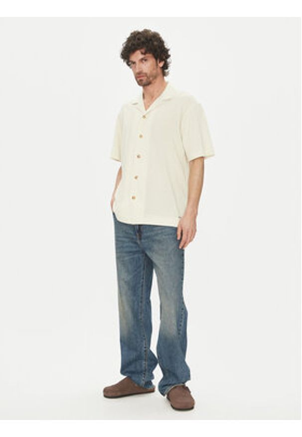 Liu Jo Koszula QA5153 J4929 11001 Écru Regular Fit. Materiał: bawełna