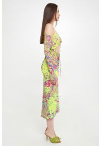 Versace Jeans Couture - Sukienka midi VERSACE JEANS COUTURE. Długość: midi