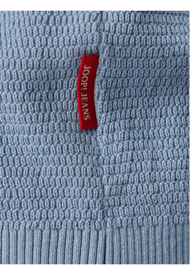 JOOP! Jeans Sweter Sandero 30101597 Niebieski Regular Fit. Kolor: niebieski. Materiał: bawełna