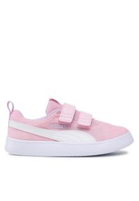 Puma Sneakersy Courtflex v2 Mesh V Ps 371758 08 Różowy. Kolor: różowy. Materiał: materiał #1