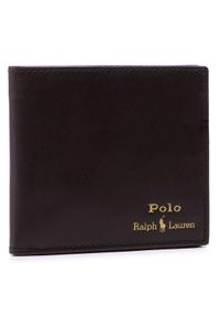 Polo Ralph Lauren Duży Portfel Męski Mpolo CO D2 405803865001 Brązowy. Kolor: brązowy. Materiał: skóra