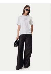 Karl Lagerfeld Jeans T-Shirt A4W17003 Biały Relaxed Fit. Kolor: biały. Materiał: bawełna #4