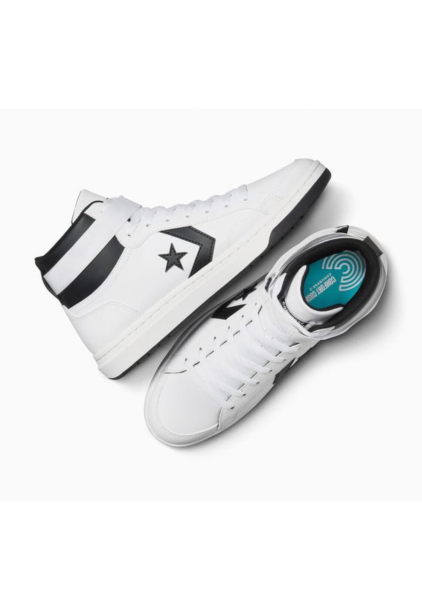 Adidasy Converse Pro Blaze V2, Dla obu płci. Kolor: biały. Materiał: materiał, syntetyk