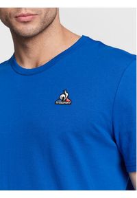 Le Coq Sportif T-Shirt 2220559 Niebieski Regular Fit. Kolor: niebieski. Materiał: bawełna