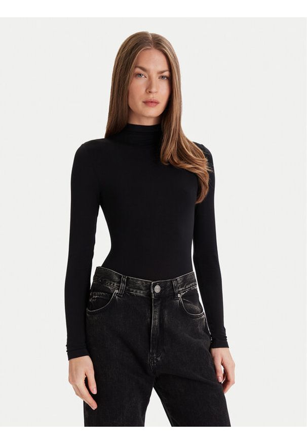 Wolford Body Shaping 77122 Czarny Slim Fit. Kolor: czarny. Materiał: syntetyk