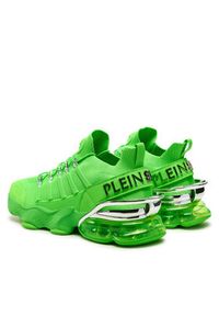 Plein Sport Sneakersy SADS USC0518 STE003N Zielony. Kolor: zielony. Materiał: materiał