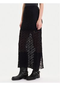 only - ONLY Spódnica ołówkowa Lorenza 15356174 Czarny Regular Fit. Kolor: czarny. Materiał: bawełna