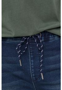 medicine - Medicine - Szorty jeansowe Denim. Okazja: na co dzień. Kolor: niebieski. Materiał: jeans, denim. Styl: casual #4