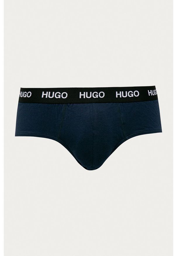 Hugo - Slipy (3-pack). Kolor: niebieski