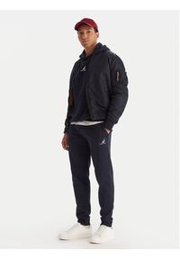 Nautica Spodnie dresowe N1T04063 Granatowy Regular Fit. Kolor: niebieski. Materiał: bawełna, syntetyk #3