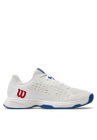 Wilson Buty do tenisa Rush Pro Jr L WRS333000 Biały. Kolor: biały. Materiał: materiał. Sport: tenis