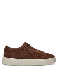 Sneakersy BOSS. Kolor: brązowy