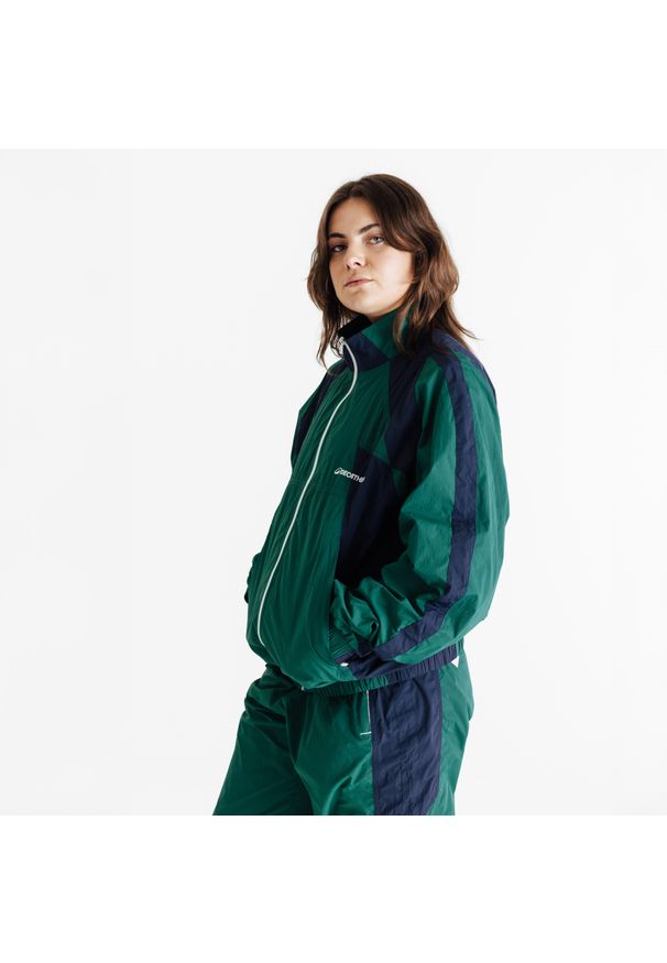 Bluza dresowa unisex Decathlon AFLF zielona. Kolor: zielony. Materiał: poliester, materiał, poliamid