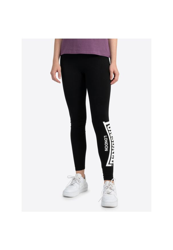 Damskie legginsy Lonsdale Merridge. Kolor: wielokolorowy, biały, czarny