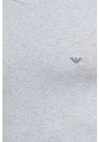 Emporio Armani Underwear - Emporio Armani - T-shirt 110810.CC729. Kolor: szary. Materiał: dzianina #3