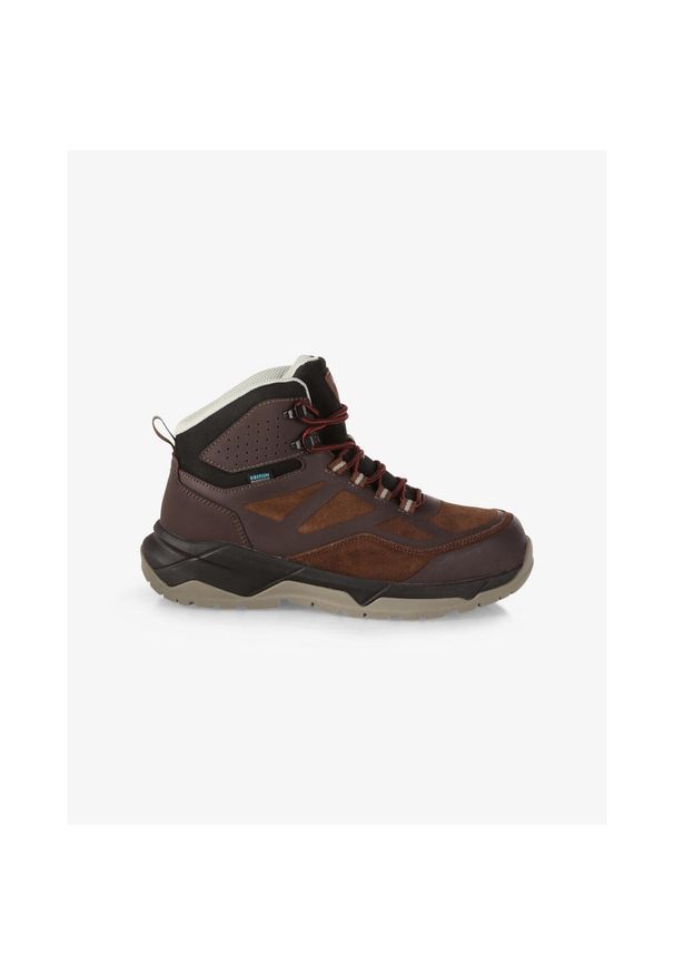 Unisex wysokie buty outdoorowe Kilpi PITON HIGH WP-U. Kolor: brązowy. Materiał: nylon