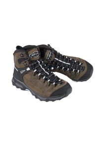 ALPINE PRO - Buty trekkingowe damskie Alpine Pro Vete skórzane. Kolor: brązowy. Materiał: skóra