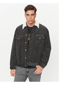 Wrangler Kurtka przejściowa Anti Fit 112341244 Czarny Regular Fit. Kolor: czarny. Materiał: bawełna