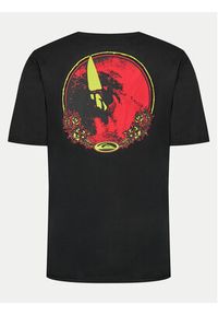 Quiksilver T-Shirt Tc Snap EQYZT07672 Czarny Regular Fit. Kolor: czarny. Materiał: bawełna