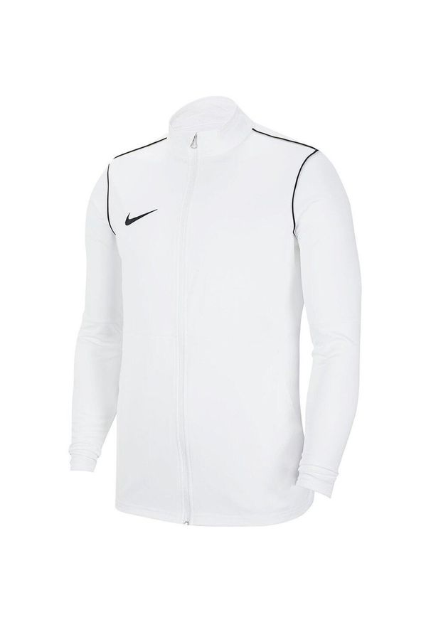 Bluza dla dzieci Nike Dry Park 20 TRK JKT K Junior biała BV6906 100. Kolor: biały. Sport: piłka nożna
