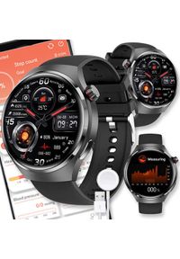 Diaway - SMARTWATCH ZEGAREK SMARTBAND MENU POLSKIE DAMSKI ROZMOWY MĘSKI SMART WATCH WATCH 4 PRO. Rodzaj zegarka: smartwatch