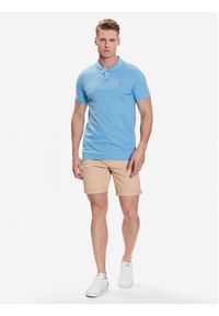 Tommy Jeans Szorty materiałowe Scanton DM0DM13221 Beżowy Regular Fit. Kolor: beżowy. Materiał: bawełna, materiał #2