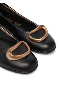 Hispanitas Baleriny HV263931 C003 Czarny. Kolor: czarny. Materiał: skóra #4