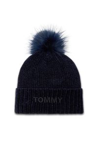 TOMMY HILFIGER - Czapka Tommy Hilfiger. Kolor: niebieski #1