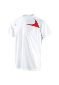 SPIRO - Koszulka Treningowa Dash Dla Dorosłych Unisex. Kolor: czerwony, wielokolorowy, biały. Sport: turystyka piesza #1