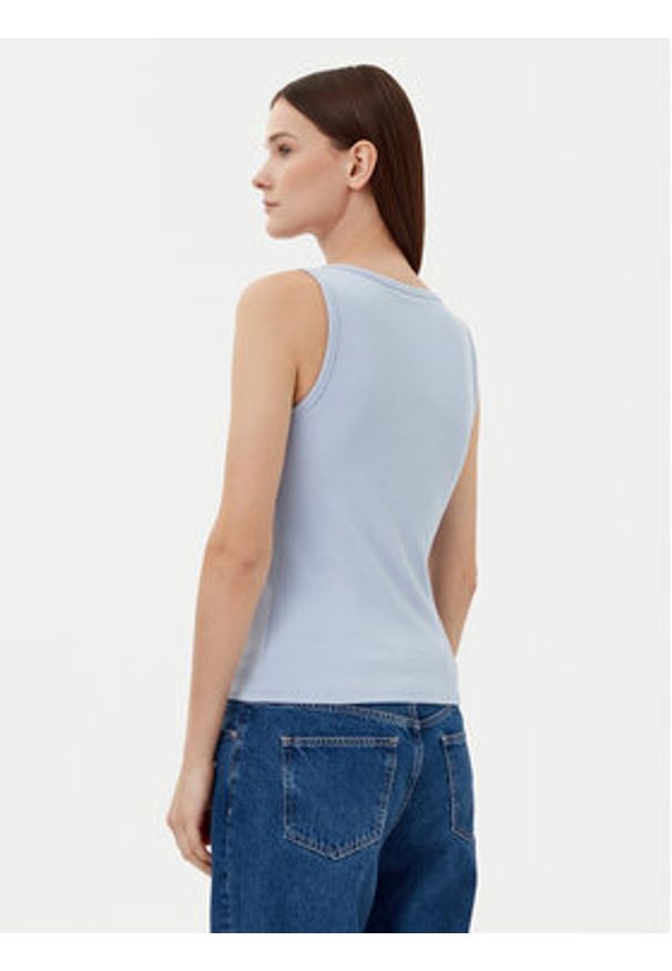Calvin Klein Top K20K208246 Niebieski Slim Fit. Kolor: niebieski