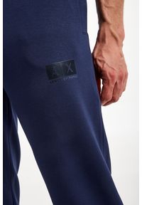 Armani Exchange - Spodnie dresowe ARMANI EXCHANGE. Materiał: dresówka. Wzór: nadruk #6