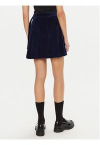 Weekend Max Mara Spódnica mini Zucca 2425106042 Granatowy Regular Fit. Kolor: niebieski. Materiał: bawełna #3