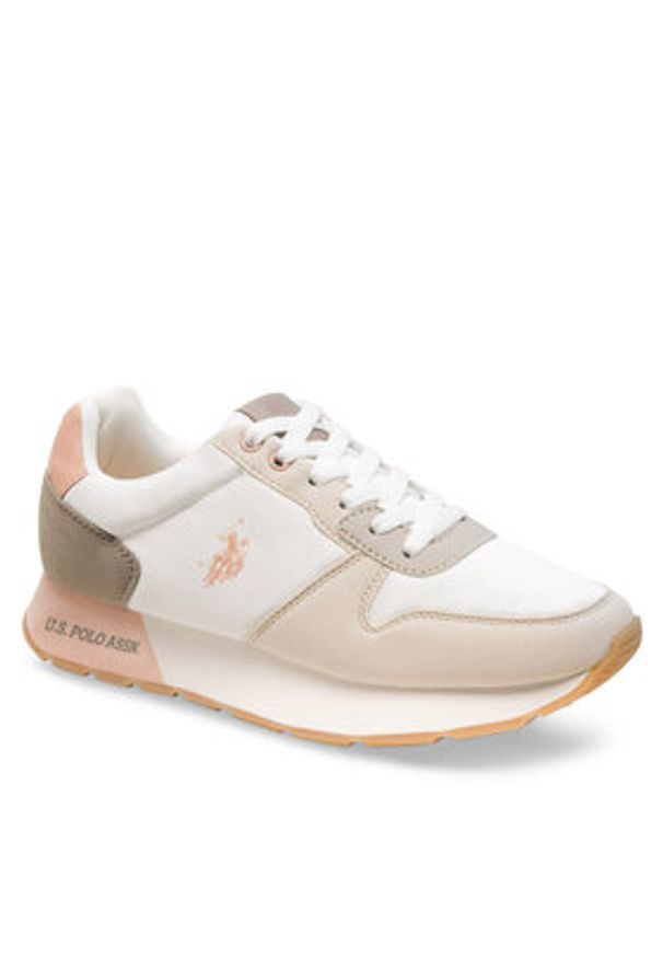 U.S. Polo Assn. Sneakersy KITTY002A Biały. Kolor: biały. Materiał: materiał