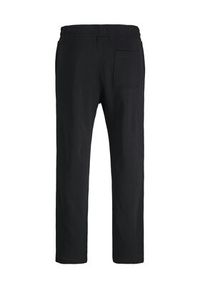 Jack & Jones - Jack&Jones Spodnie dresowe Kane Norrebro 12282553 Czarny Relaxed Fit. Kolor: czarny. Materiał: bawełna #4