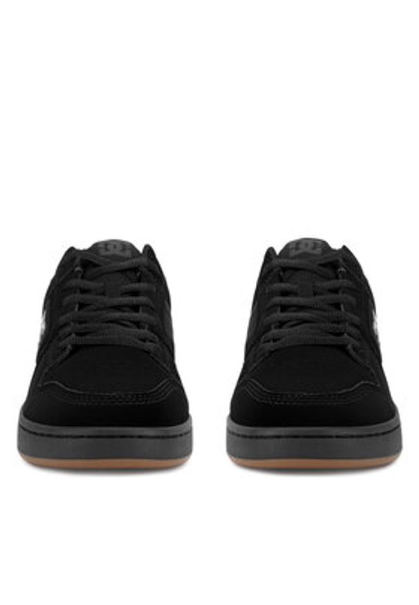 DC Sneakersy MANTECA 4 ADYS100765-KKG Czarny. Kolor: czarny. Materiał: skóra