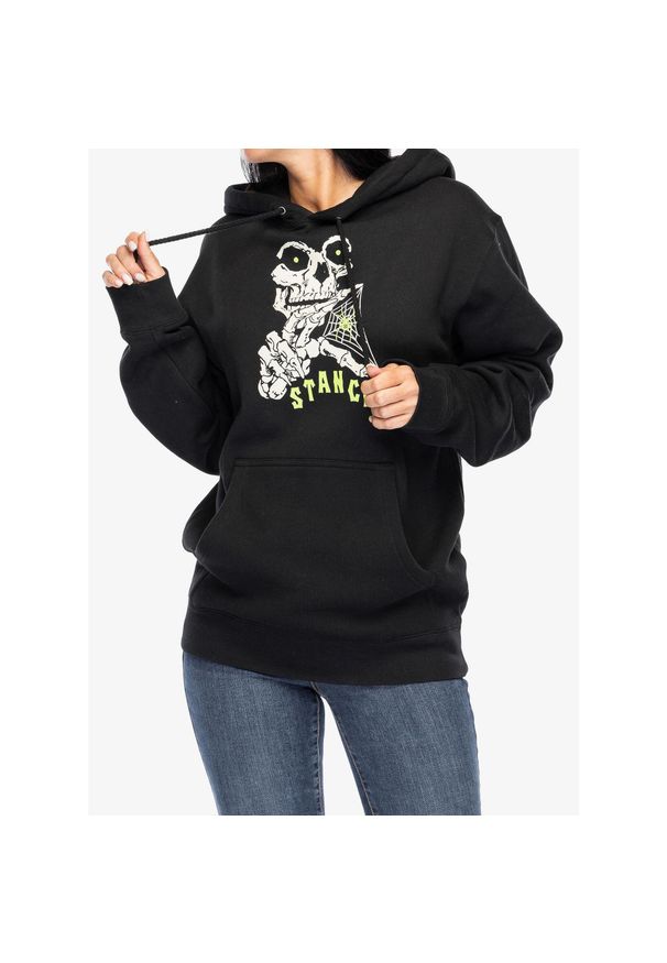 Bluza z kapturem Stance Itsy Bitsy Hoodie. Typ kołnierza: kaptur. Kolor: czarny