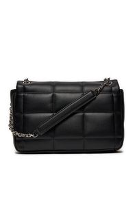 Calvin Klein Torebka Square Quilt Conv Shoulder Bag K60K612332 Czarny. Kolor: czarny. Materiał: skórzane #6