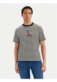 Calvin Klein Jeans T-Shirt SS 20S LV04RD204G Czarny Regular Fit. Kolor: czarny. Materiał: bawełna #1
