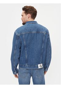 Calvin Klein Jeans Kurtka jeansowa J30J323902 Niebieski Regular Fit. Kolor: niebieski. Materiał: bawełna #4