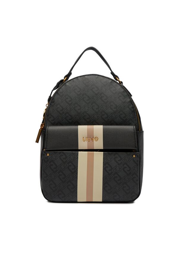 Liu Jo Plecak Ecs M Backpack AXX031 E0538 Czarny. Kolor: czarny. Materiał: skóra