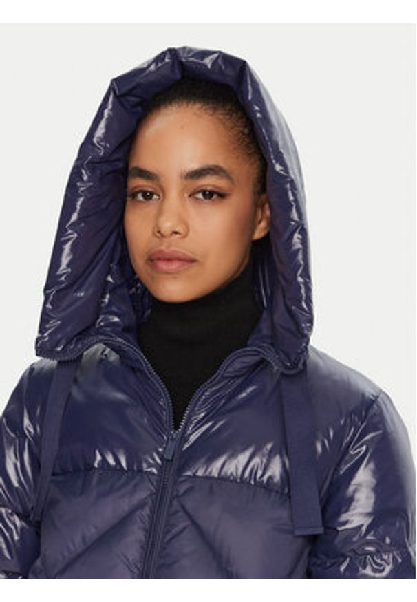 Marella Kurtka puchowa Guido 2423486025 Granatowy Regular Fit. Kolor: niebieski. Materiał: syntetyk
