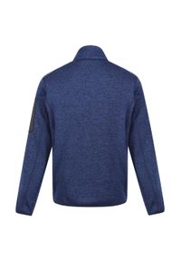 Regatta - Kurtka Polarowa Męska Newhill Pełen Suwak. Kolor: niebieski. Materiał: polar. Sezon: zima. Styl: sportowy. Sport: turystyka piesza #2