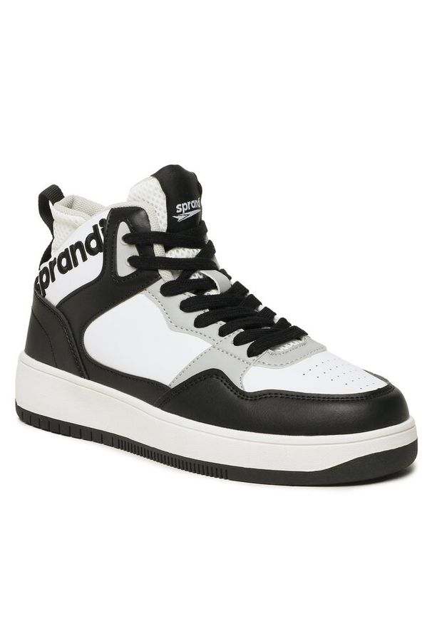 Sneakersy Sprandi. Kolor: biały