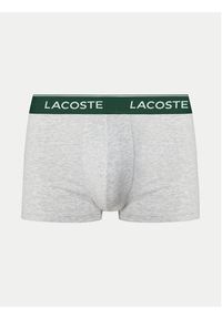 Lacoste Komplet 3 par bokserek 5H1297 Szary. Kolor: szary. Materiał: bawełna